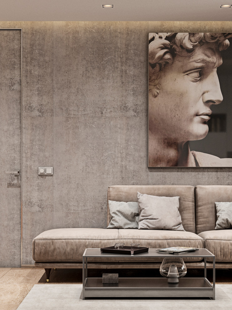 Брутальный минимализм в ЖК "TIME"