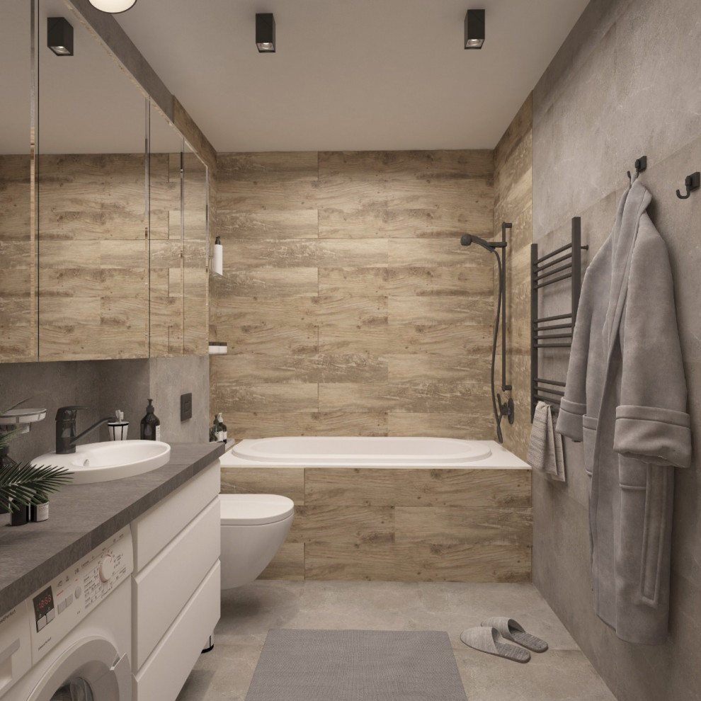 лофт в однокомнатной квартире