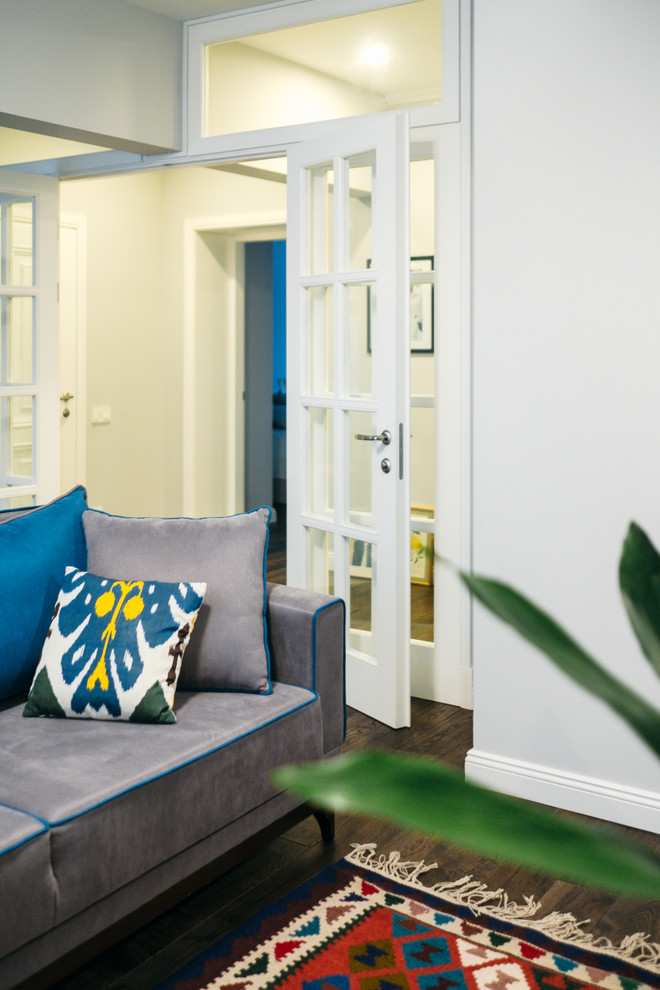 Houzz тур: Двухкомнатная квартира с килимами в доме серии II-14