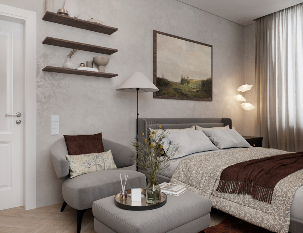 Обложка проекта: Спальня "Скандинавские ландшафты"