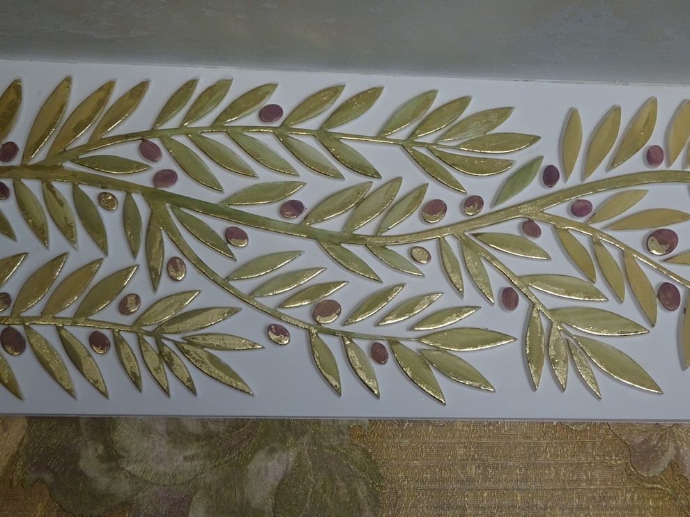 Монтаж гипсовой лепнины