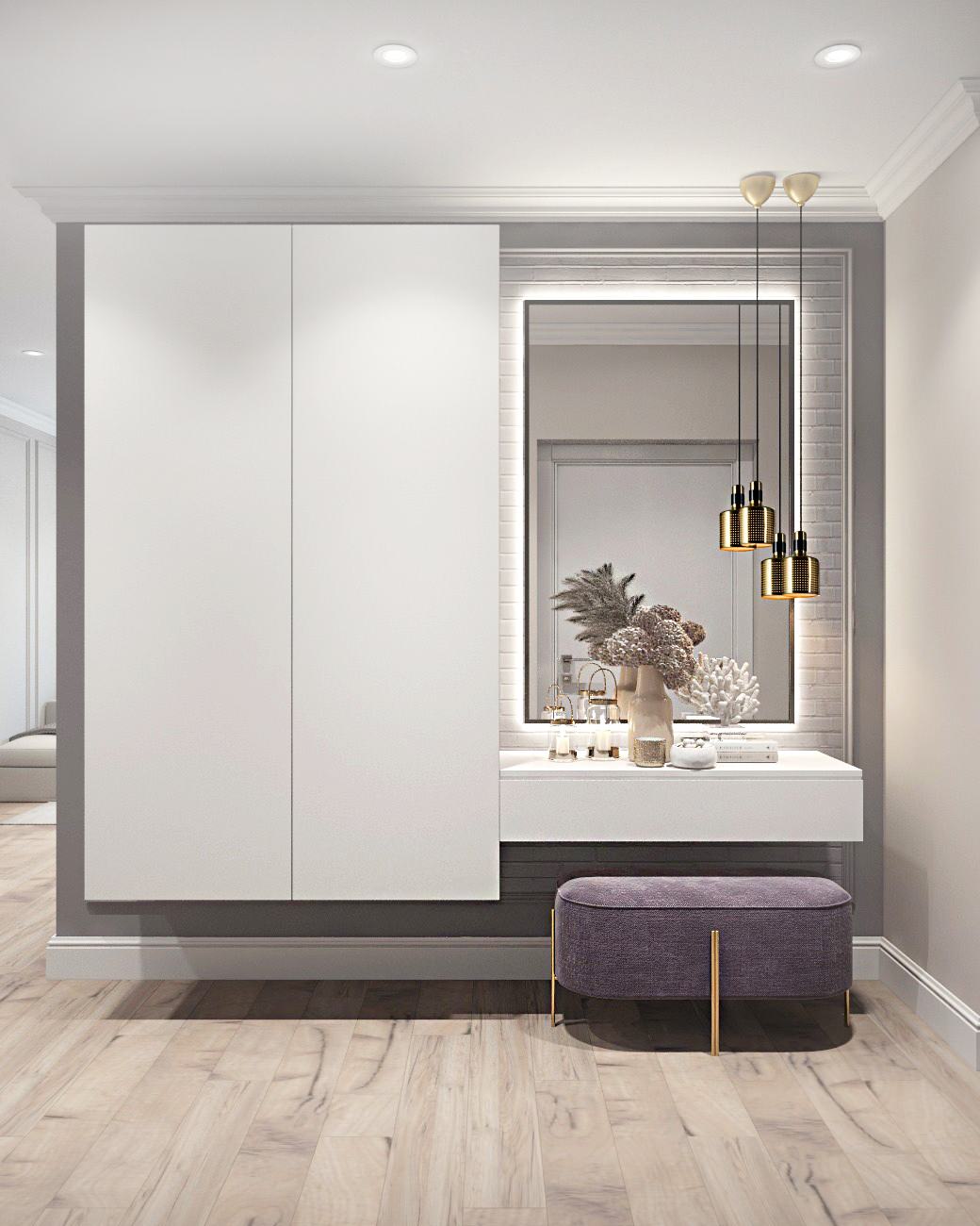 Дизайн проект 4-х комнатной квартиры в ЖК Планета