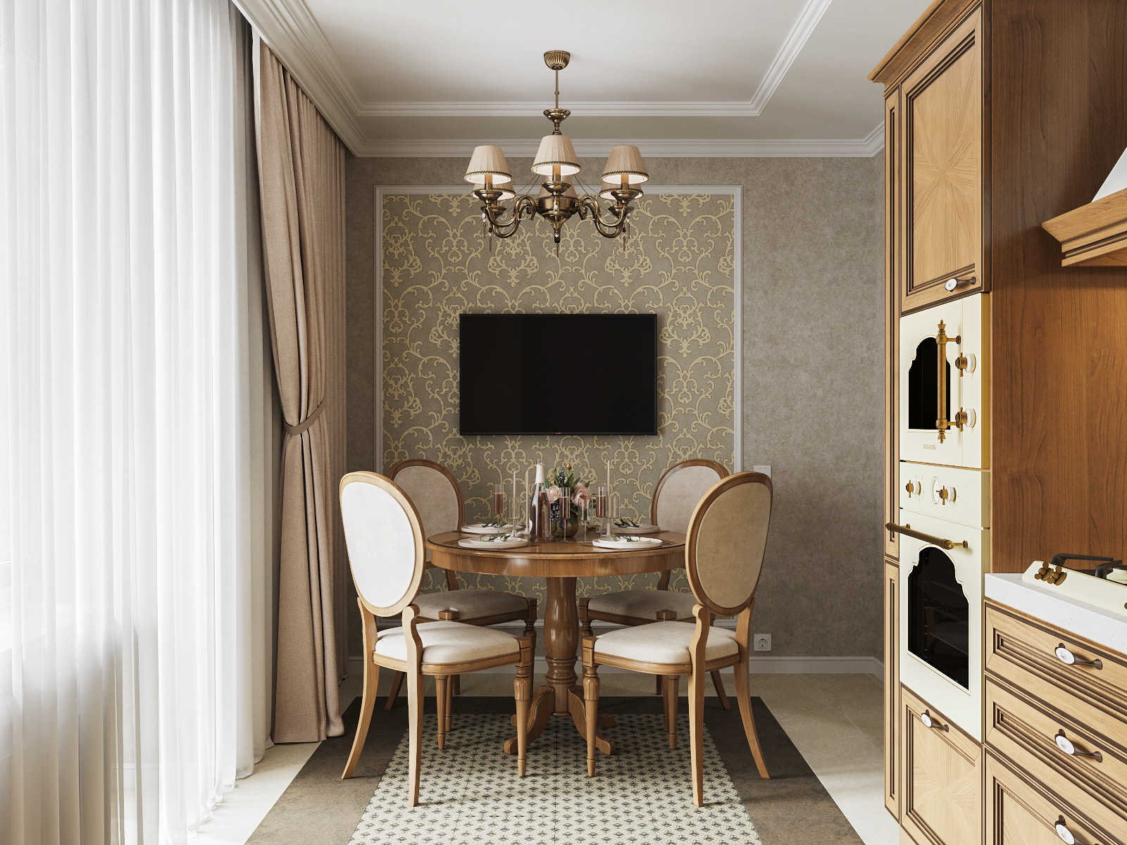 Классический интерьер