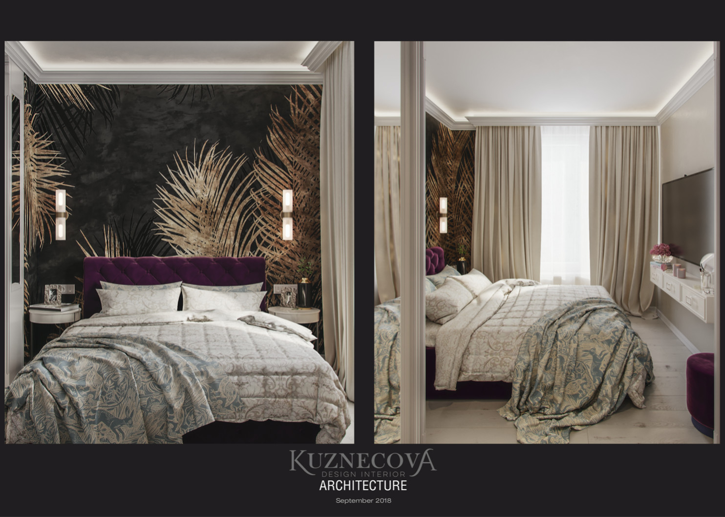 Дизайн проект квартиры 85 кв.м.