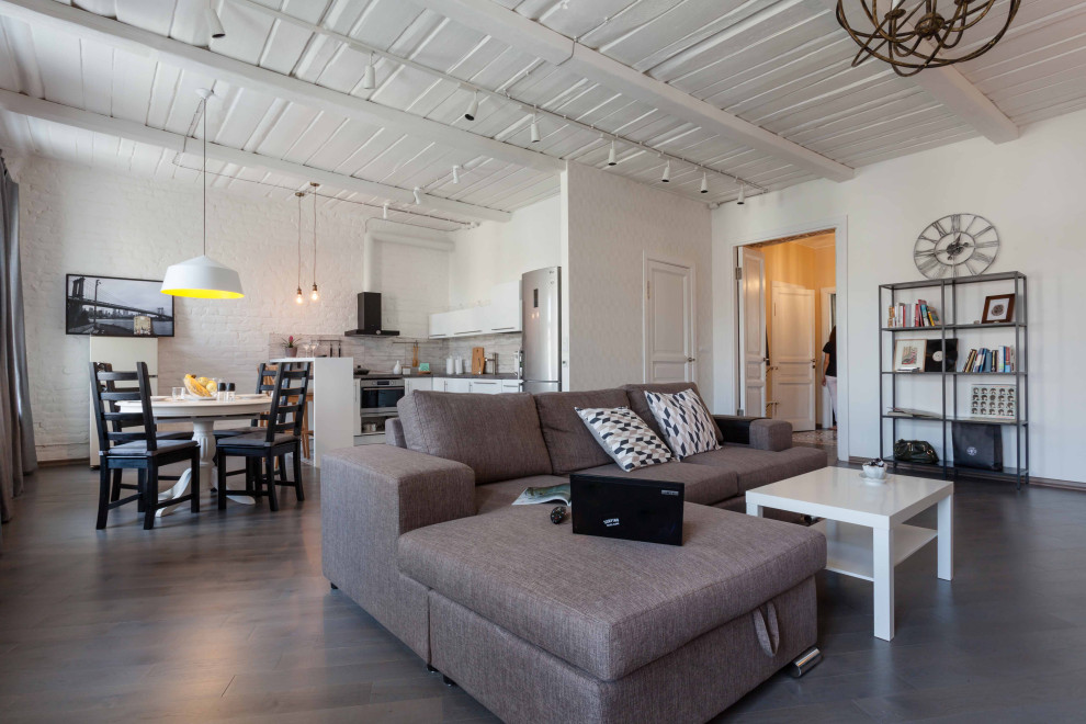 Обложка проекта: Дизайн-проект квартиры на Петроградке