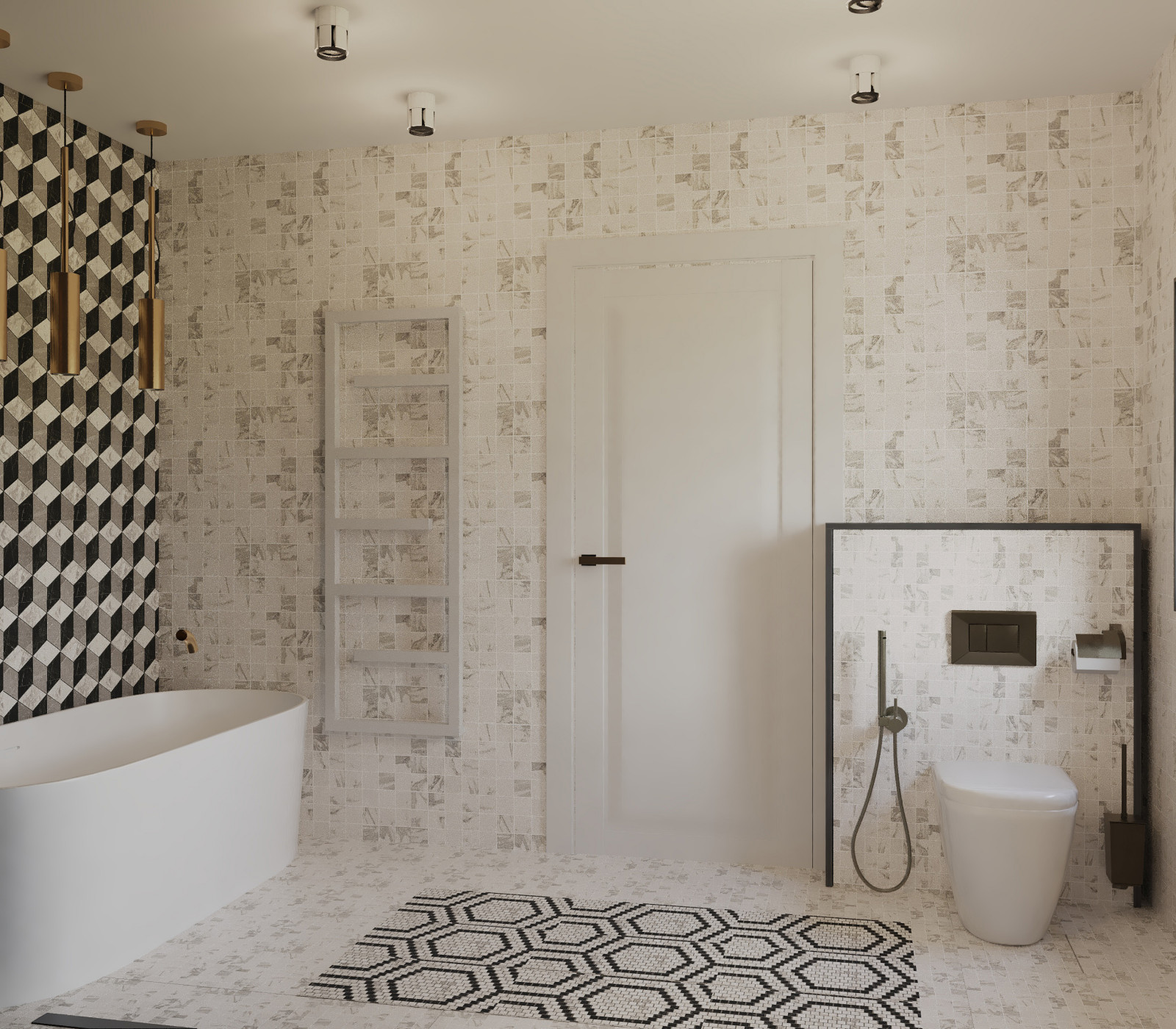3D bathroom design