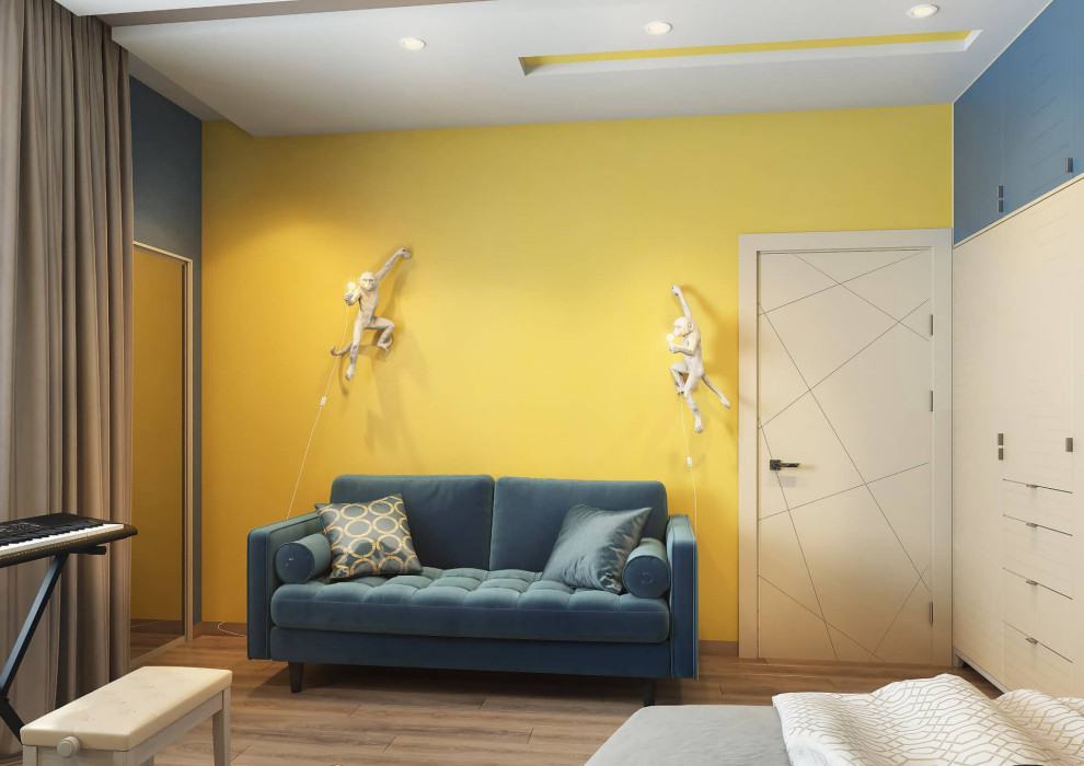 Дизайн квартиры в ЖК «Новая олимпийская деревня» — Разноцветный калейдоскоп