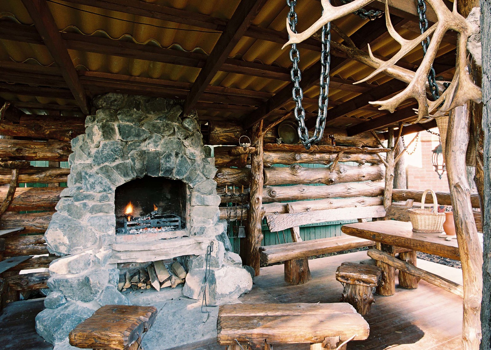 Сад в стиле кантри.