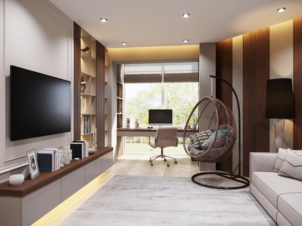 Дизайн-проект двухуровневой квартиры в Севастополе