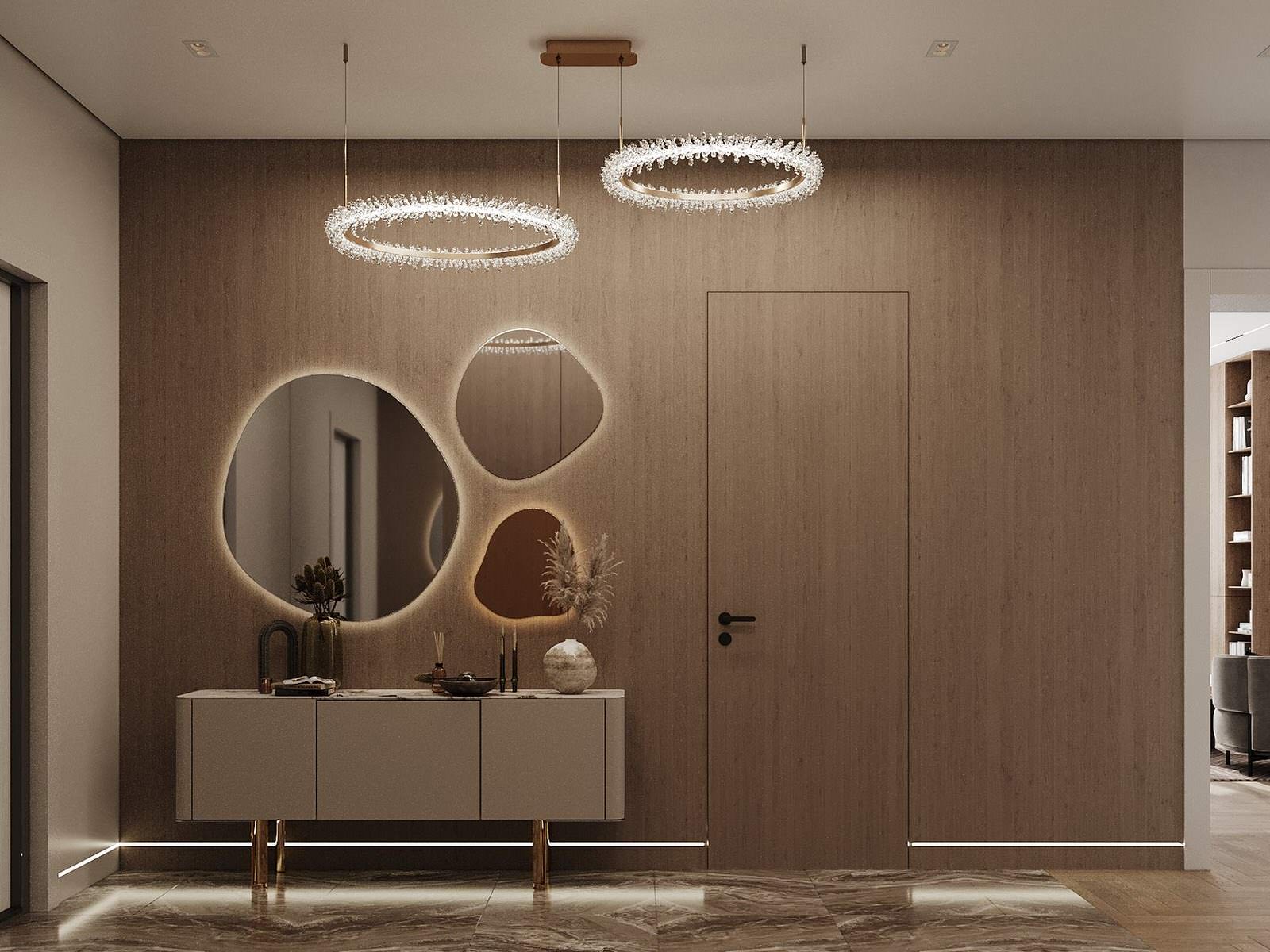 Дизайн интерьера квартиры в ЖК central avenue #PR-400