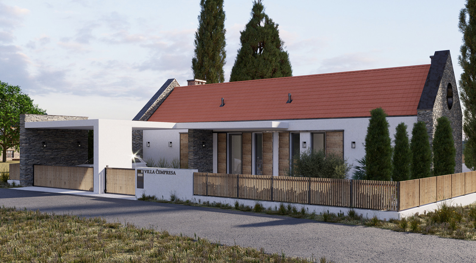 Обложка проекта: Vila Čempresa