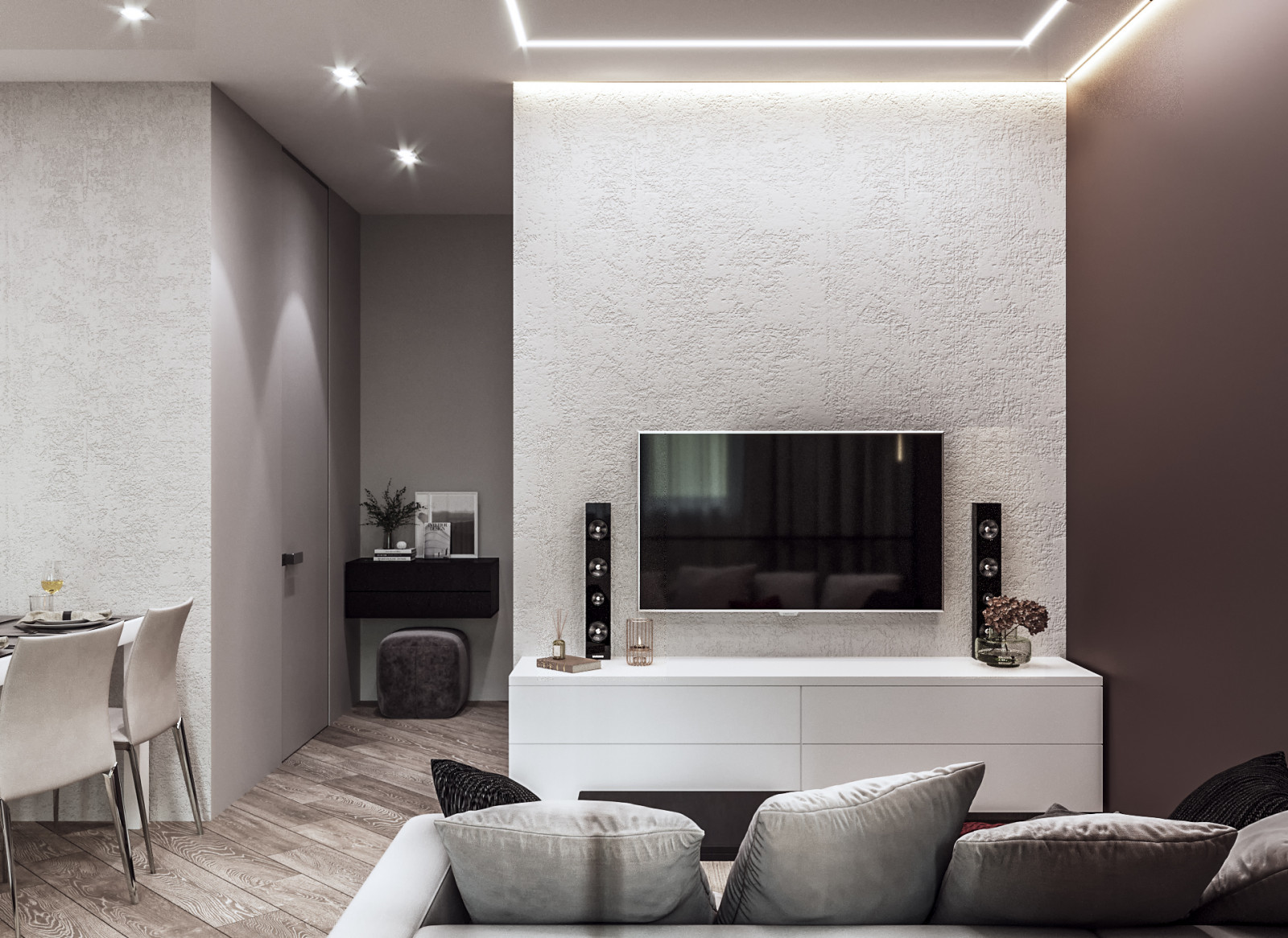 Безупречность. Кухня-Гостиная.