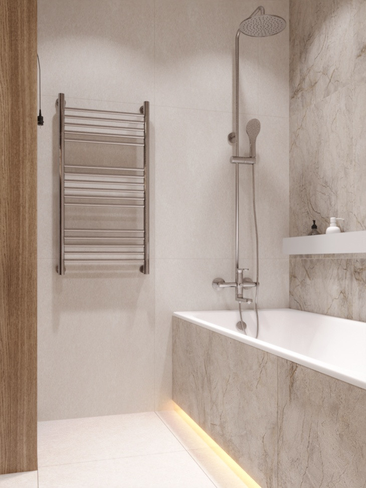 Квартира для молодой семьи в современном стиле