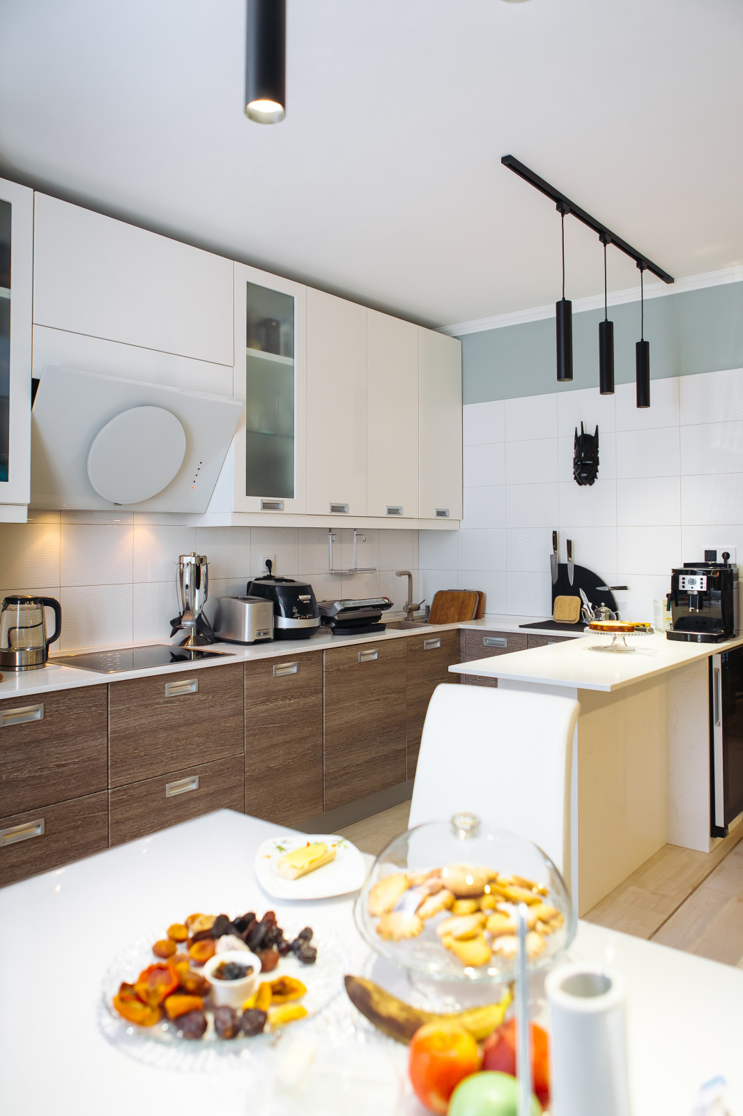 Квартира на Уделке в бирюзовых тонах