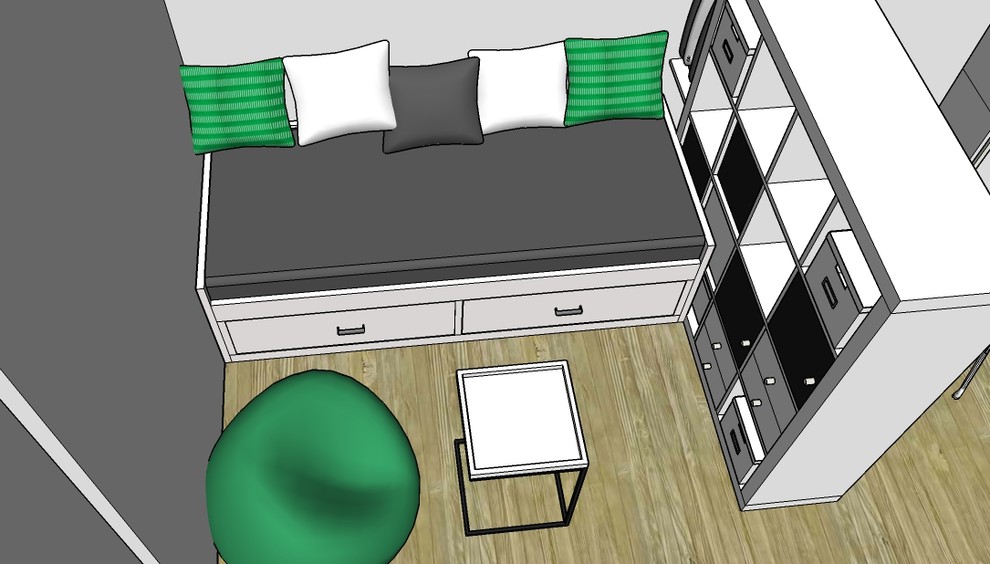 Эскиз 2-ой этаж таунхаус на Калужском Шоссе