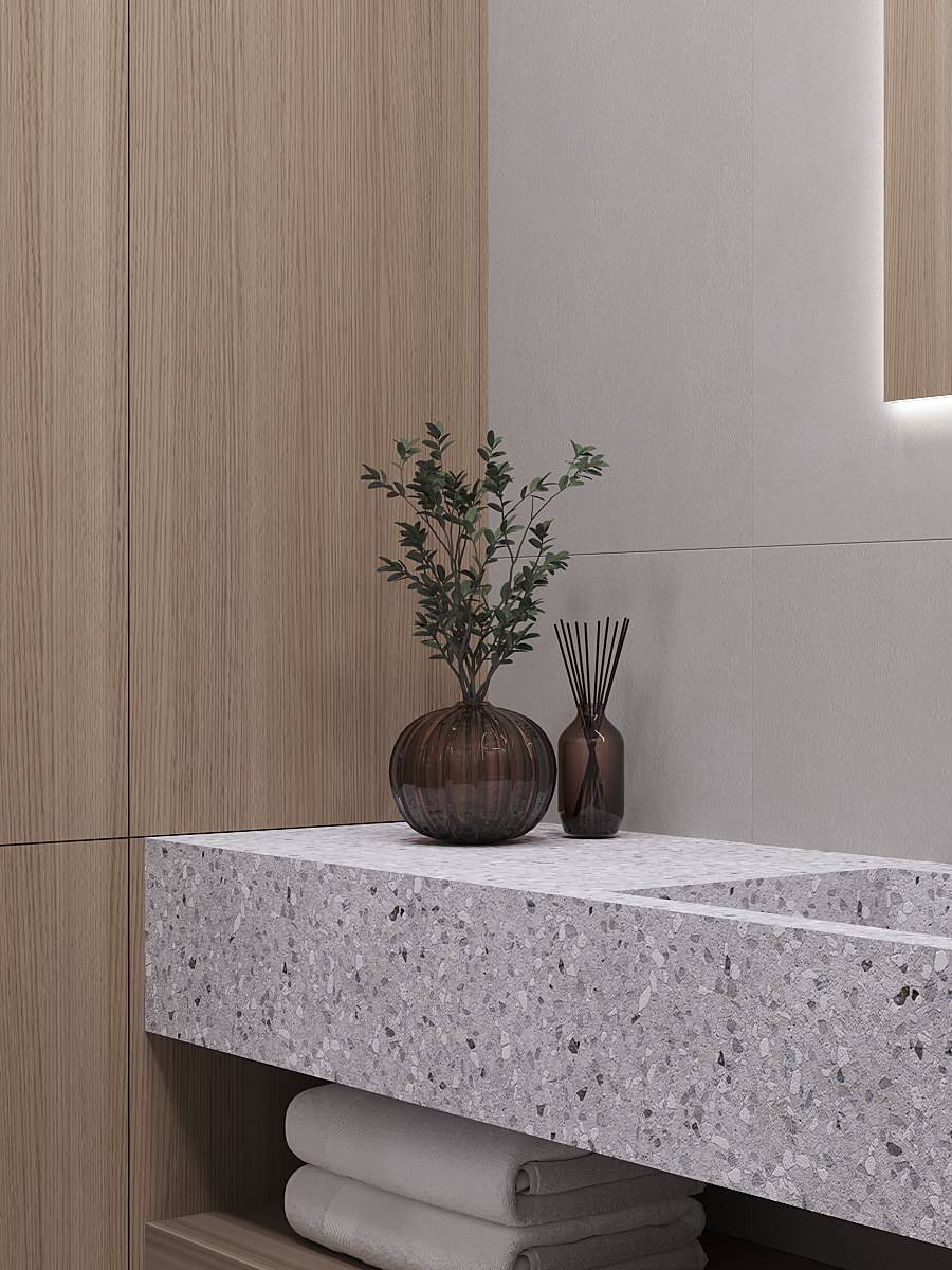 Обложка проекта: Ванная комната 4 кв.м. ЖК Европейский