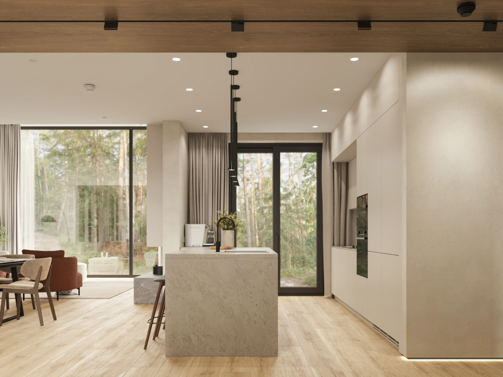 Интерьер дома хаусверк 150