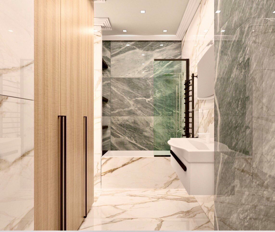 Обложка проекта: Санузел сложной формы