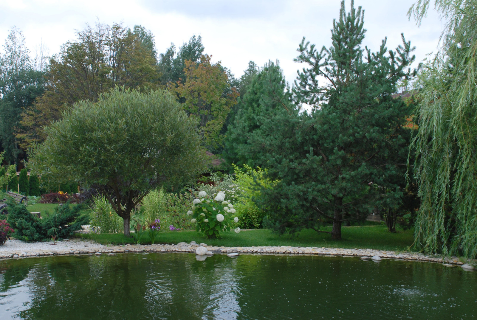 Сад на сложном рельефе