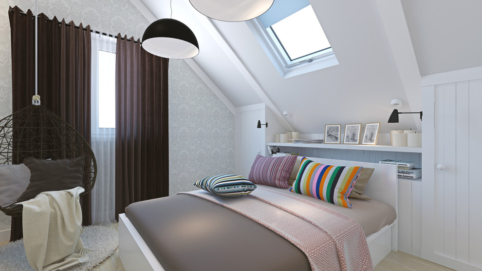 Проект интерьера для 3х-этажного дома в Ленинградской области