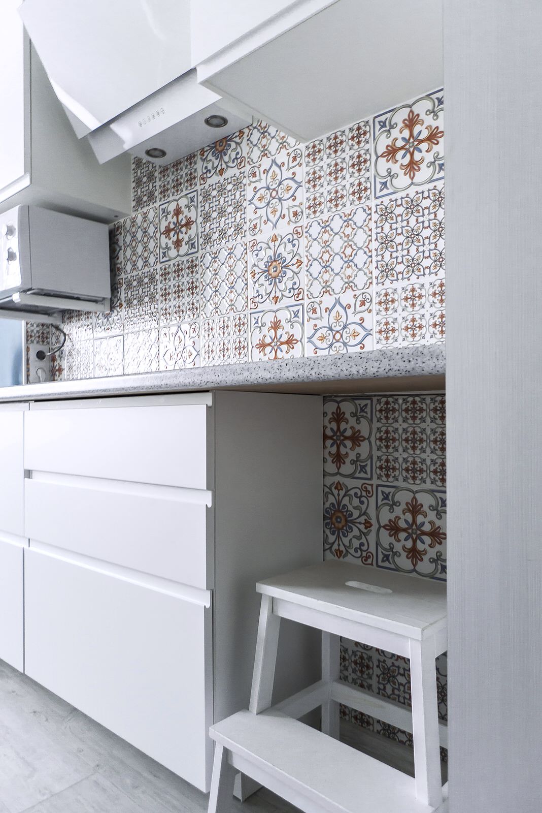 Фартук под столешницей