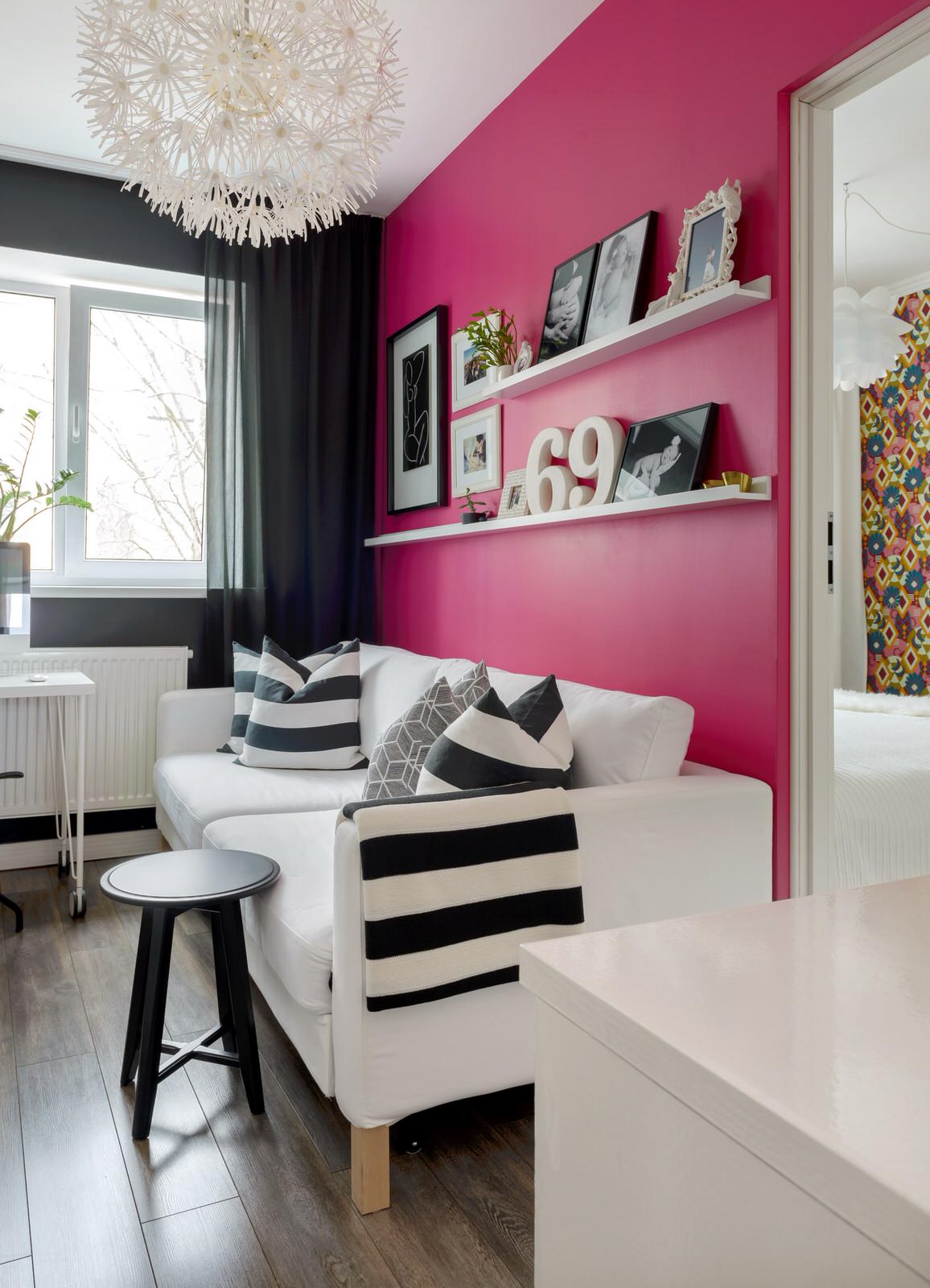 Скандинавский интерьер в немецком доме в российском городе.