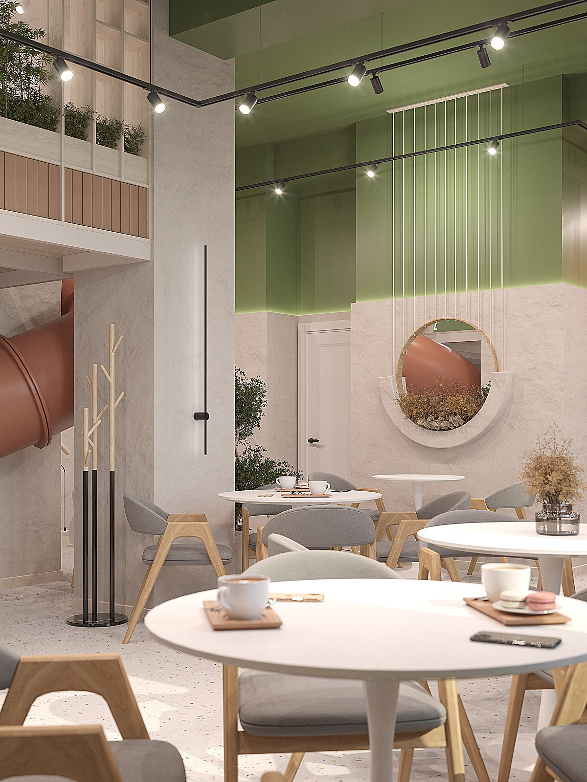 Дизайн-проект кафе кондитерской