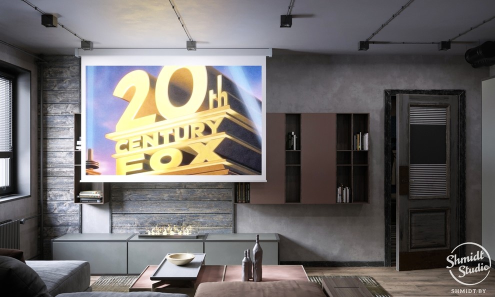 Проект Mini Loft, Москва, 54 м.кв.