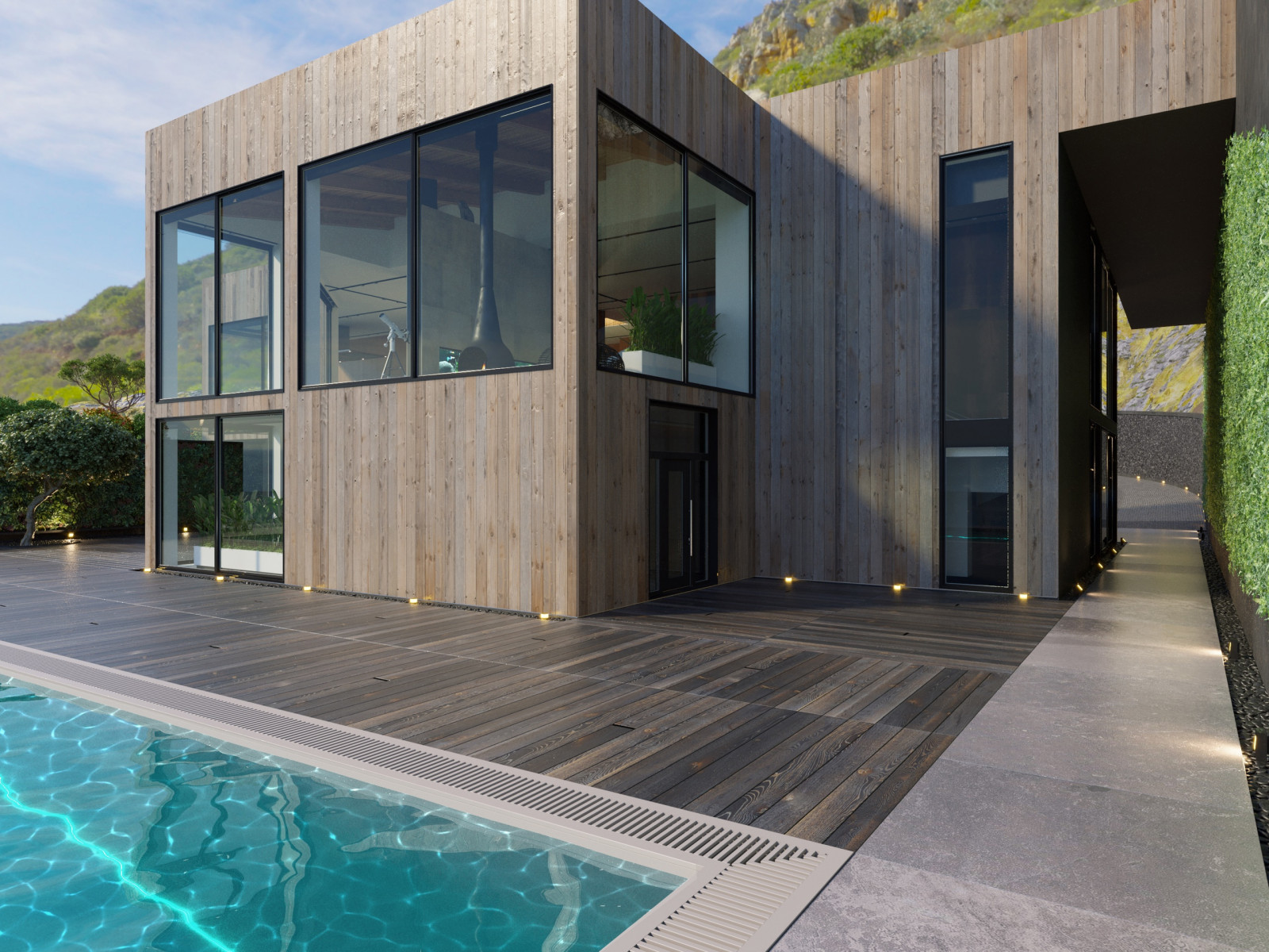 Дом на побережье.