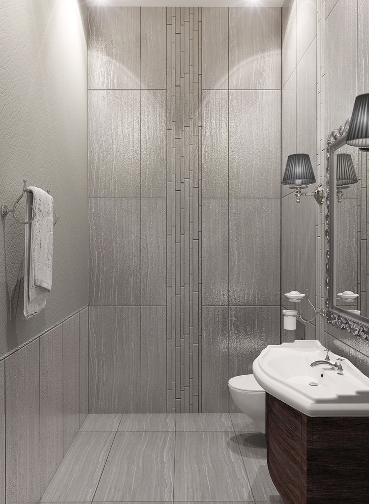 Дом для дружной семьи с тремя детьми в классическом стиле.