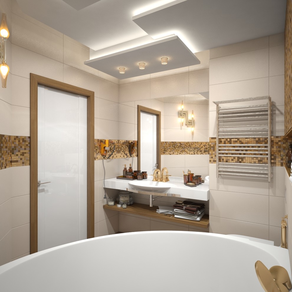 Интерьер квартиры (пентхаус)