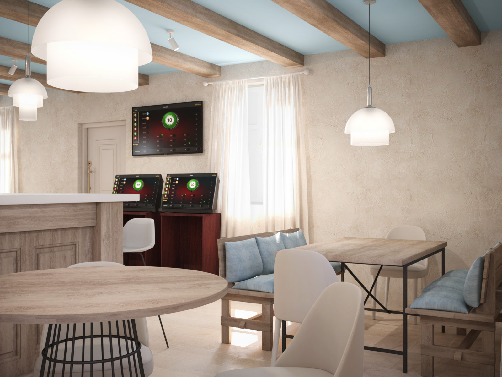 Cafe-restaurant  "Plavi Dunav"