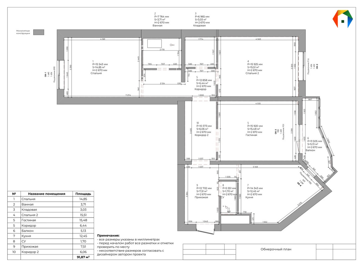 Золотой треугольник. Дизайн проект с преобладающим скандинавским стилем
