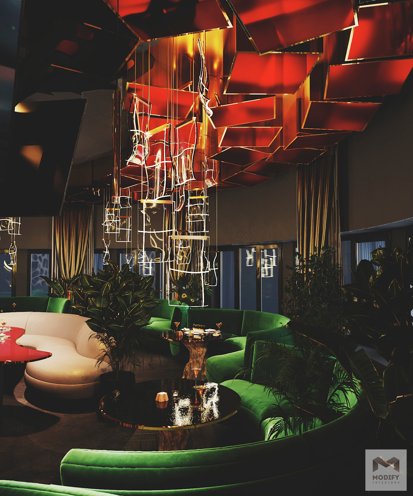 Интерьер бара