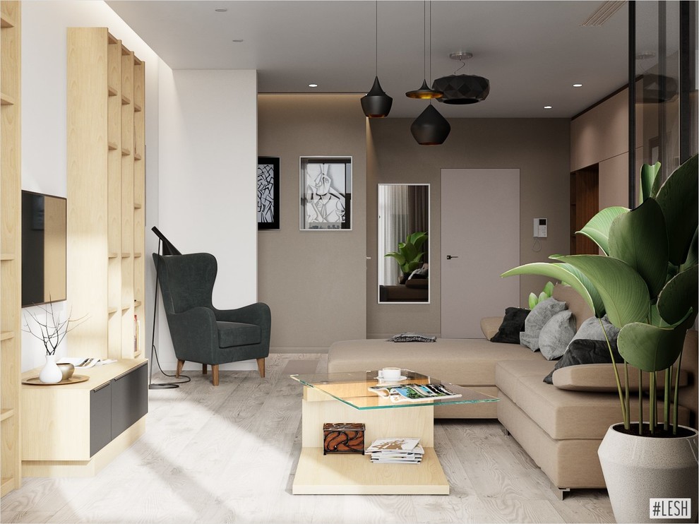 Shchedrin — 77,5m | Сканди-минимализм в резиденции «Щедрин»