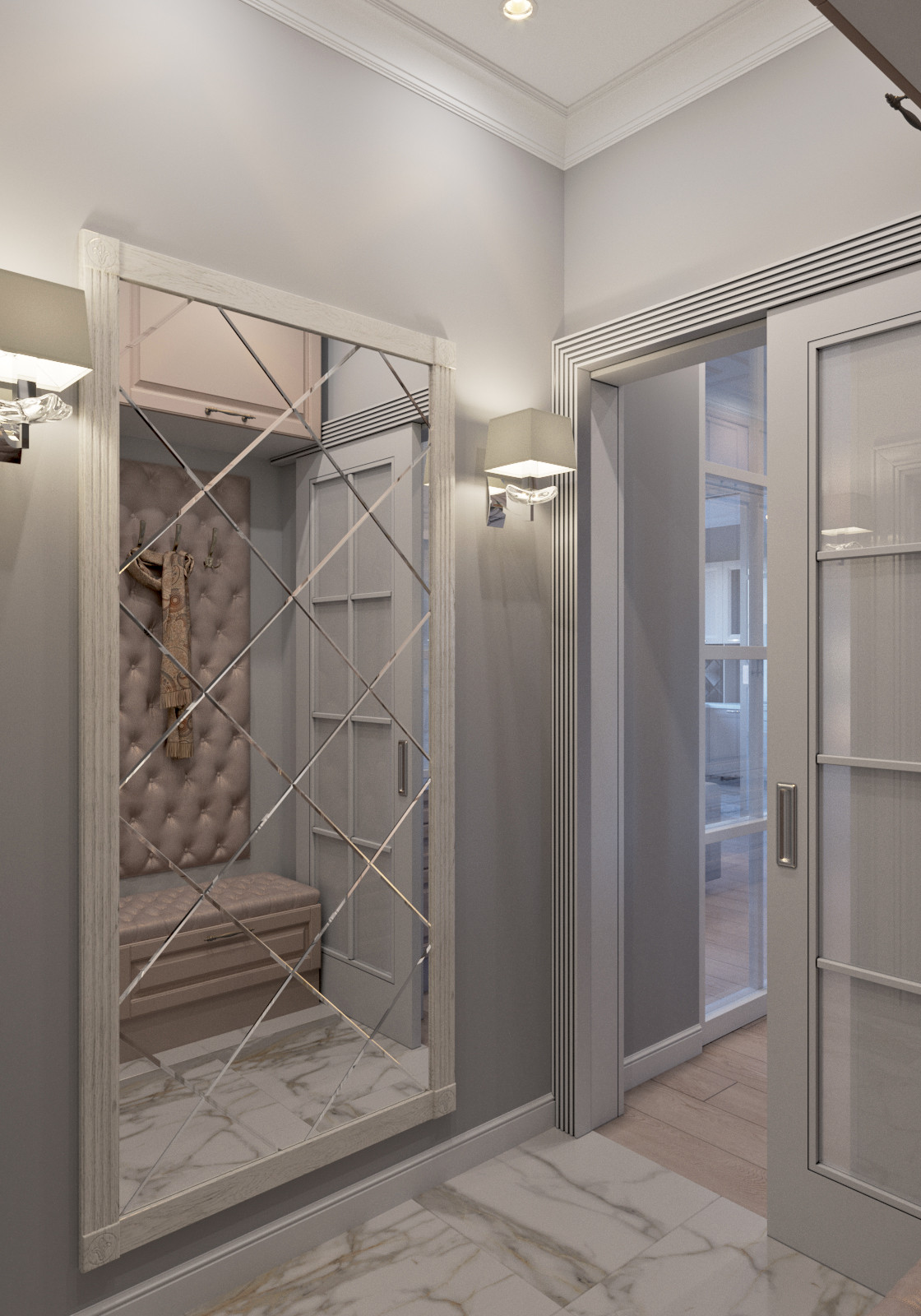 Современная классика с элементами ар-деко. Москва.м.Фрунзенская.