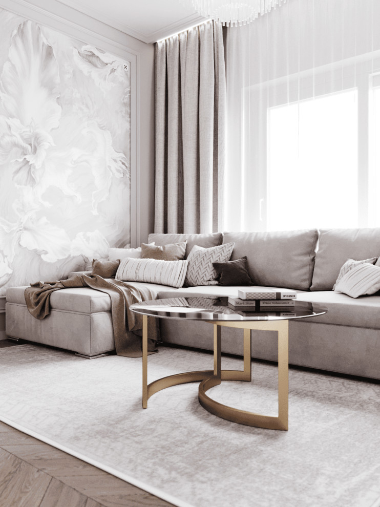 2-х этажный коттедж Дизайн проект и реализация