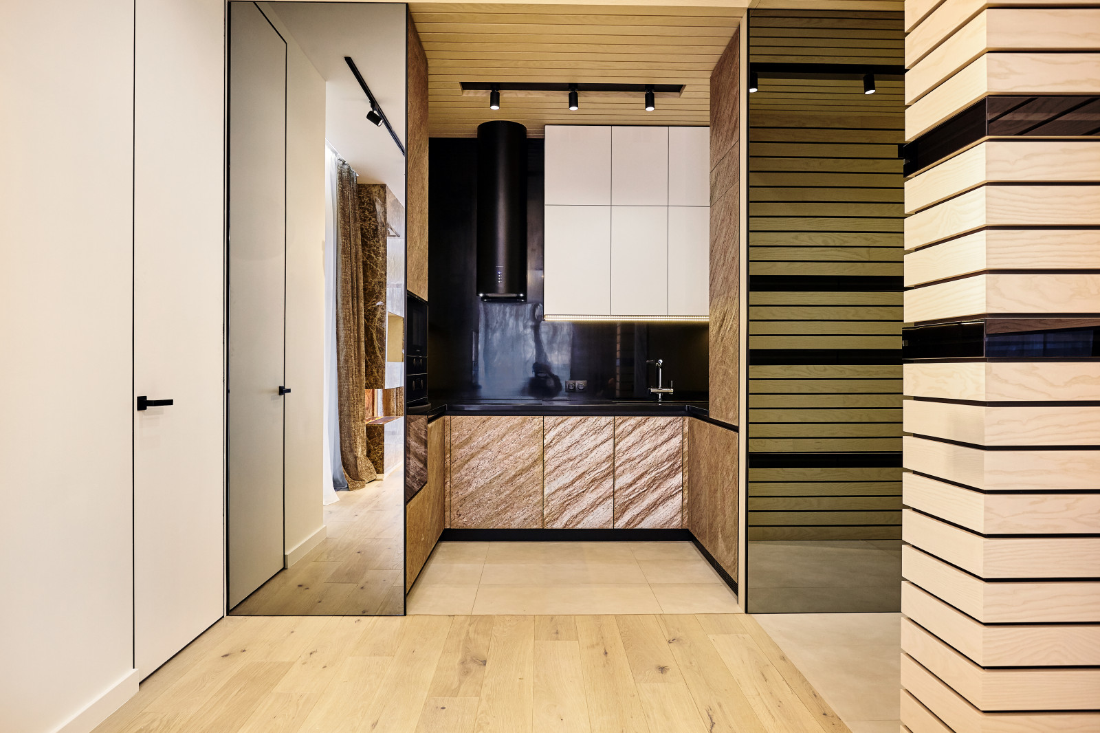 Обложка проекта: Кухня-Гостиная ЖК "Парк Рублёво"