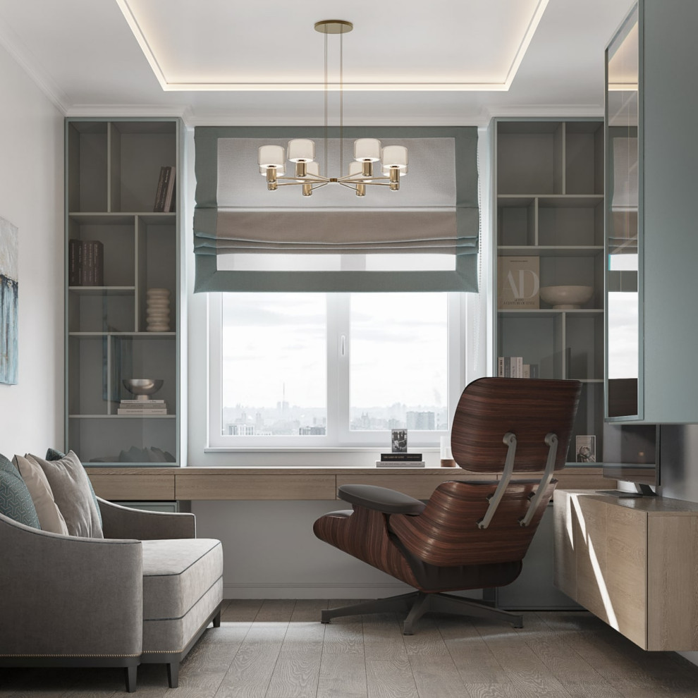 Бирюзовый интерьер