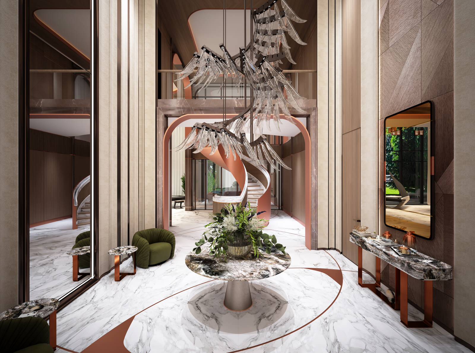 Обложка проекта: Дизайн интерьера загородного дома "Резиденция в поселке «Лесной простор», 2600м2