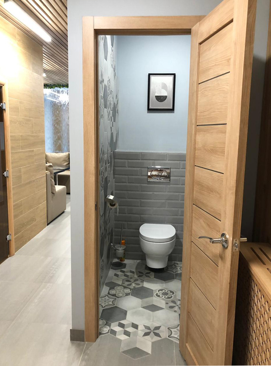 Интерьер сауны в комплексе "Аква-Лайф"