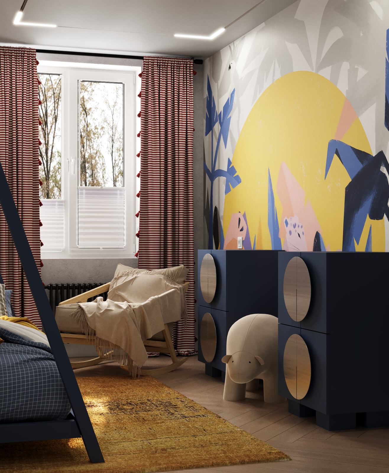 Коттедж 180 кв.м. г. Томск Детская комната