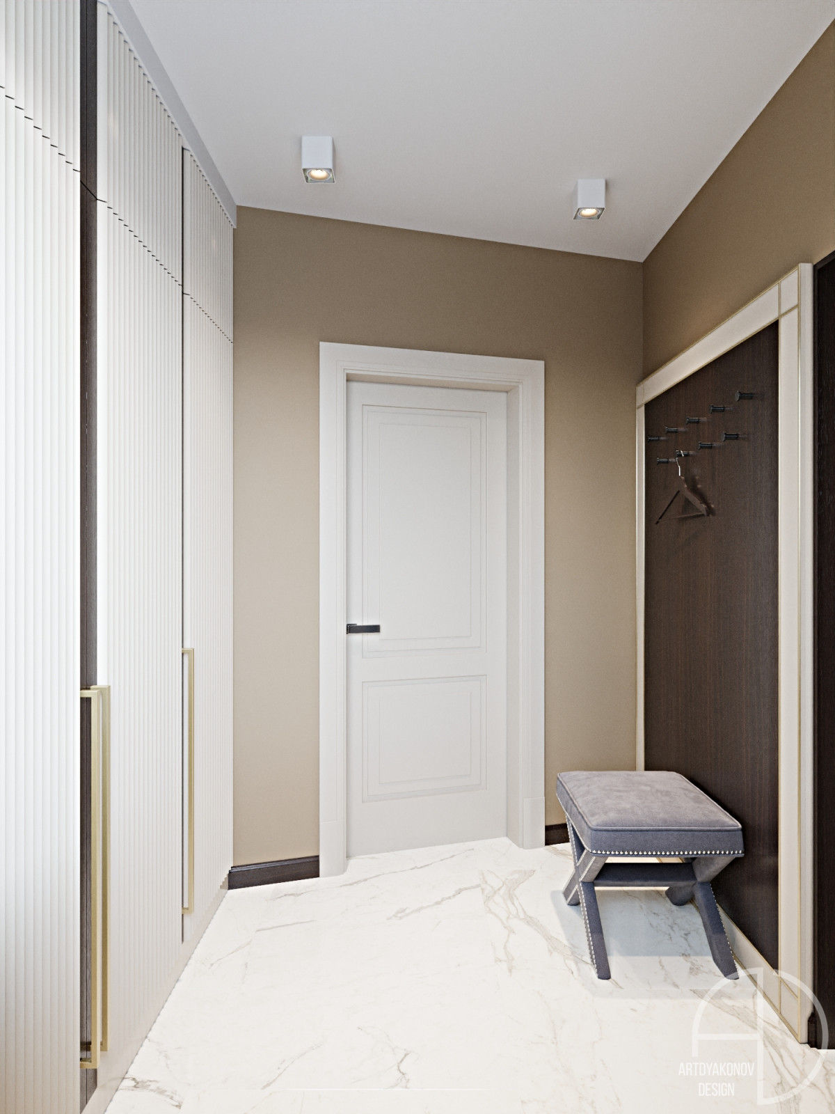 Дизайн интерьера загородного дома. Поселок Зеркальный 250 м2