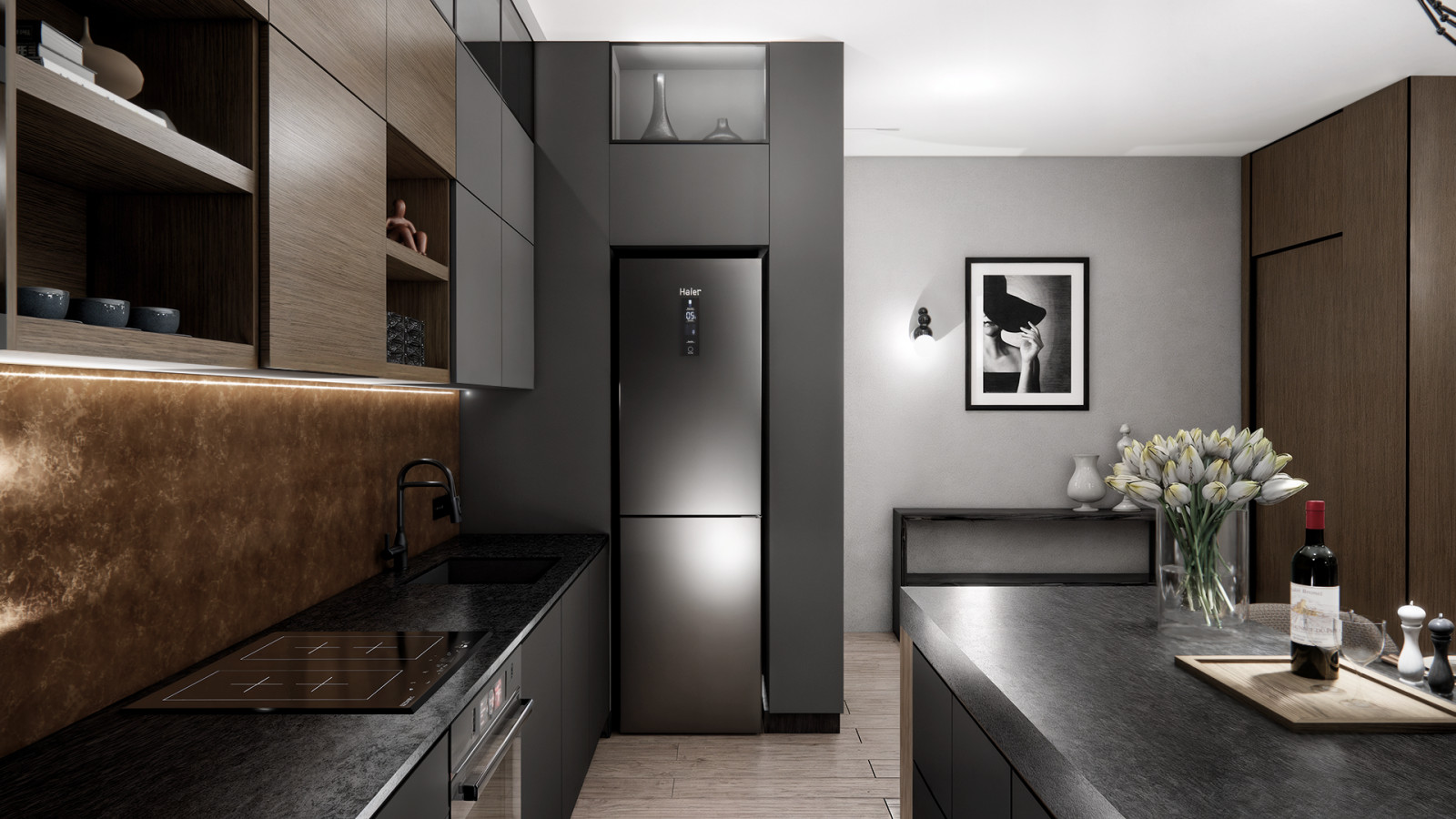 Варианты концепции дизайн-проекта квартиры