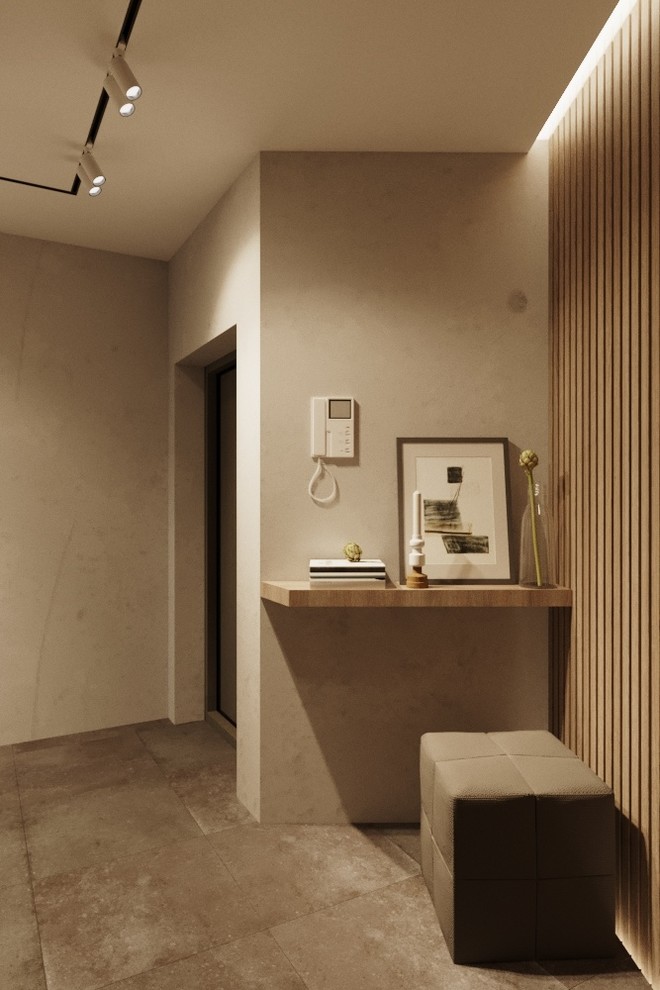 Дизайн - проект двухуровневой 4 к.кв 100 м2 в ЖК "Изумрудный"