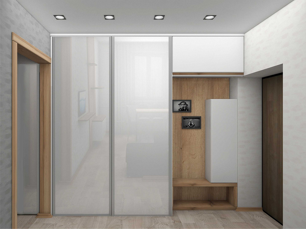 Бюджетный проект в панельном доме.