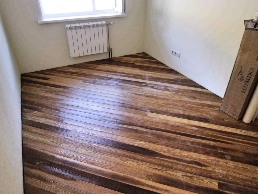 Обложка проекта: Полы из лиственницы в Московской квартире