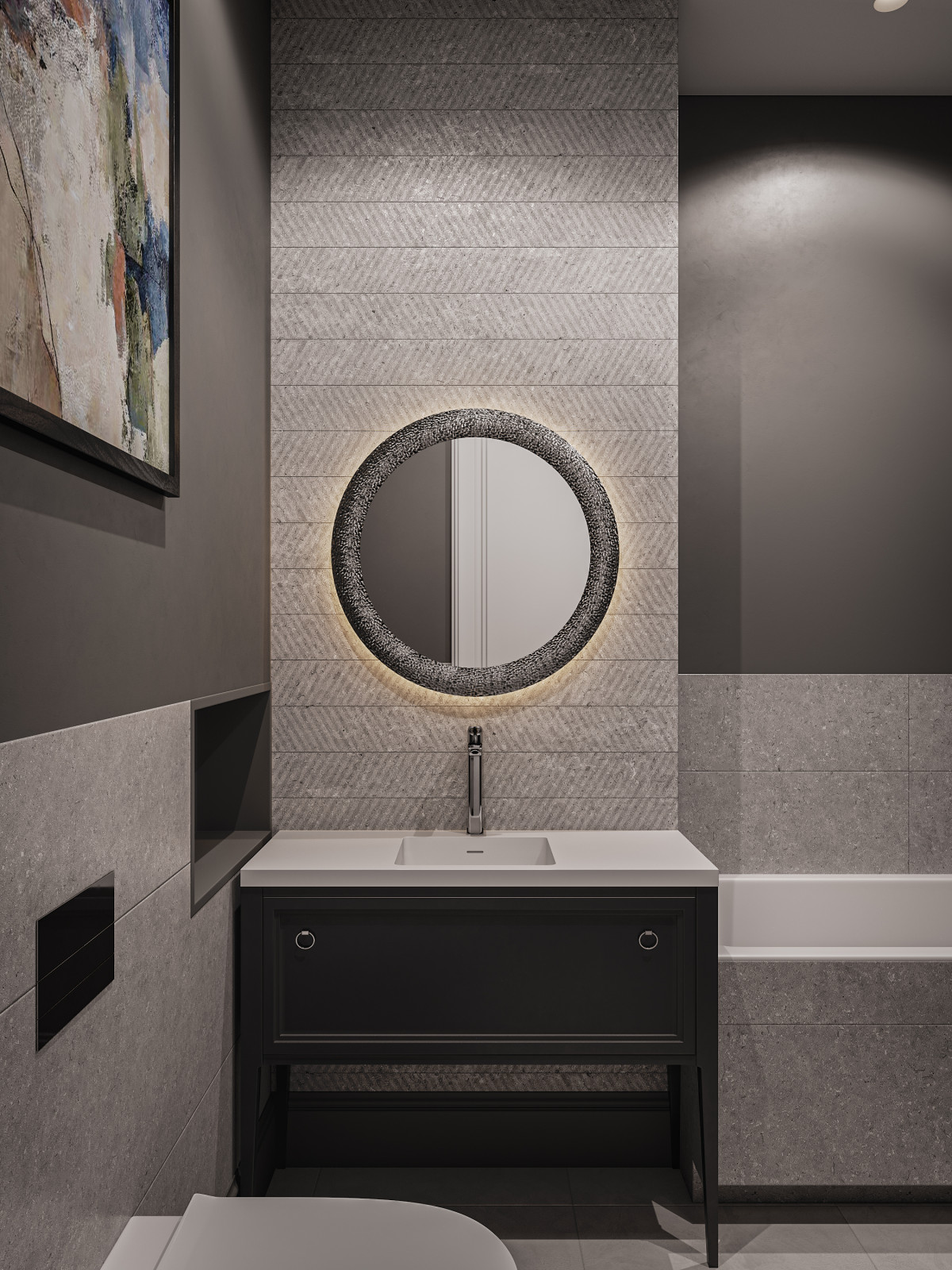 Дизайн-проект квартиры 70м2 в ЖК Ривер Парк