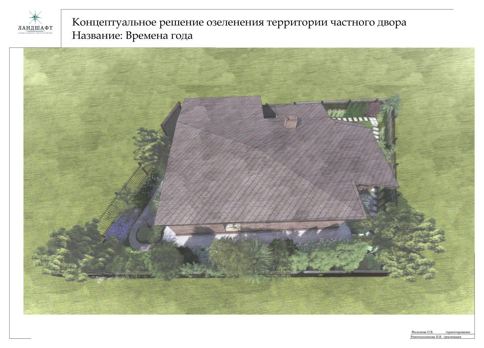 Частный сад "Времена года"