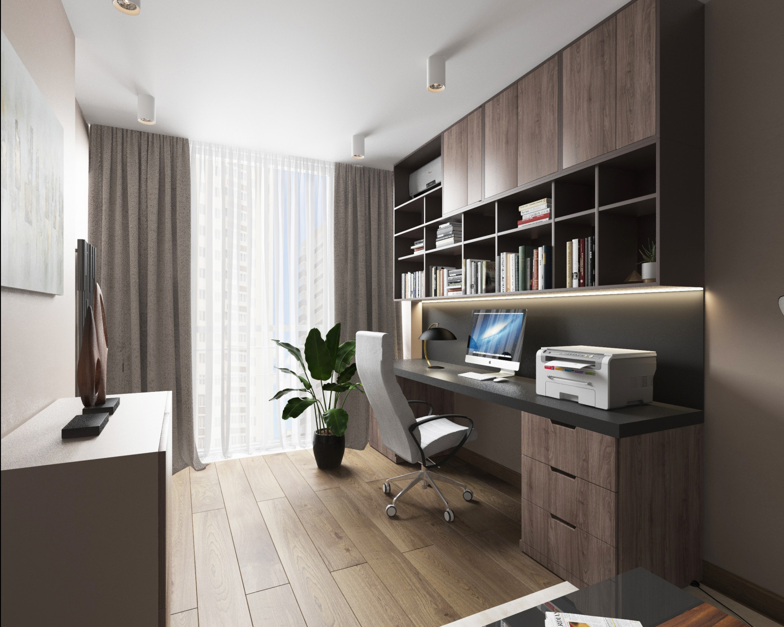 Проект квартиры в современном стиле